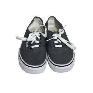 Vans Authentic Gray Canvas Sneakers Women’s 7 Men’s 5.5 EU 37